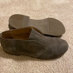Suede Gray Franco Sarto Ladies Shoes